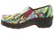 Klogs Naples Unisex Clog - Sangria Flower Patent - inside