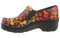 Klogs Naples Unisex Clog - Neon Daisy - inside