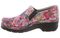 Klogs Naples Unisex Clog - Rose Garden - inside