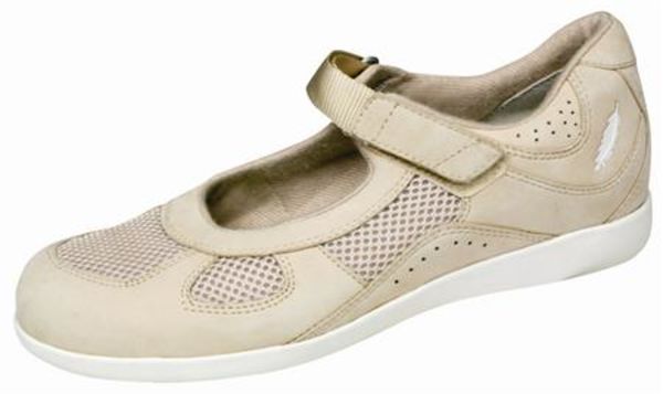 Drew Delite - Bone Nubuck/Bone Mesh Mary Jane Women Shoes - 14373