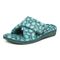 Vionic Relax - Orthaheel Orthotic Slippers - Posy Green Lprd - Left angle