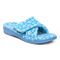 Vionic Relax - Orthaheel Orthotic Slippers - Azure Lprd - Angle main