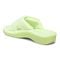 Vionic Relax - Orthaheel Orthotic Slippers - Pale Lime - Back angle