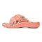 Vionic Relax - Orthaheel Orthotic Slippers - Papaya Tropical - Left Side