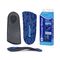 PowerStep Pinnacle 3/4 Support Insoles & Inserts - Black - Sole View - 1