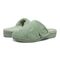 Vionic Gemma - Orthaheel Orthotic Slipper - Basil - pair left angle