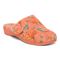 Vionic Gemma - Orthaheel Orthotic Slipper - Papaya Tropical - Angle main