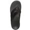 SOLE Men's Sport Flip Flops - Orthotic Support Sandal - flip Raven top