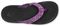 Olukai 'Ohana Women's Flip Flops - Bright Violet/Onyx