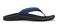 Olukai 'Ohana Women's Flip Flops - Blueberry / Black - Profile