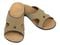 Spenco Kholo Women's Orthotic Slide Sandals - Straw /Java/Cork