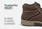 Orthofeet Highline Supportive Comfort and Arch Support Men's Boots - Dark Brown - Feature Detail - 4