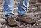 OrthoFeet Clearwater Heel Strap Men's Sandals Heel Strap - Brown - 2