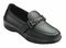 Orthofeet Women\'s Easy Slip-on Shoes 817 - Black