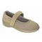Orthofeet Springfield - Women's Stretchable Mary Janes - Beige