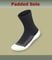 Orthofeet Padded Sole - Diabetic Socks - 3 pack - orthofeet-sock3e-black