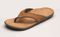 Spenco Yumi Leather - Men's Orthotic Sandals - Black