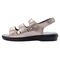Propet Breeze Womens Sandals - Pearl Pewter - instep view