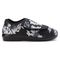 Propet Cush N Foot Women's Hook & Loop Slip-ons - Black Floral - Outer Side