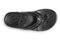 Olukai Mea Ola - Men's Supportive Sandal - Black / Black - top