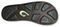 Olukai Mea Ola - Men's Supportive Sandal - Dk Shadow/Mustang - Sole