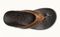 Olukai Mea Ola - Men's Supportive Sandal - Tan/Dk Java - top