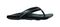 Olukai Mea Ola - Men's Supportive Sandal - Black / Black