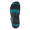 Vionic Amber - Women's Adjustable Slide Sandal - Orthaheel - Teal Snake - 7 bottom view