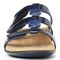 Vionic Amber - Women's Adjustable Slide Sandal - Orthaheel - Navy - 6 front view