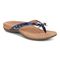 Vionic Bella - Women's Orthotic Thong Sandals - Navy Poppy - Angle main