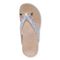 Vionic Bella - Women's Orthotic Thong Sandals - White Tile Patent - Top