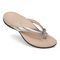 Vionic Bella - Women's Orthotic Thong Sandals - Aluminum Met - BELLA-I0929S8023-ALUMINUM-13fl-med