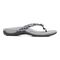 Vionic Bella - Women's Orthotic Thong Sandals - Dark Shadow Giraffe - Right side