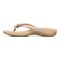 Vionic Bella - Women's Orthotic Thong Sandals - Rose Gold Metallic C - Left Side