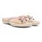 Vionic Bella - Women's Orthotic Thong Sandals - Peach Botanical - Pair