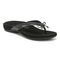 Vionic Bella - Women's Orthotic Thong Sandals - Black Tile Patent - Angle main