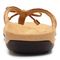 Vionic Bella - Women's Orthotic Thong Sandals - Gold Cork - 5 back view