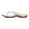 Vionic Bella - Women's Orthotic Thong Sandals - Light Grey - 2 left view