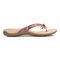 Vionic Bella - Women's Orthotic Thong Sandals - Pink Snake 4 right view