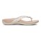 Vionic Bella - Women's Orthotic Thong Sandals - Cream Poppy - Right side