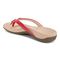 Vionic Bella - Women's Orthotic Thong Sandals - Red Patent - Back angle