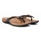 Vionic Bella - Women's Orthotic Thong Sandals - Brown Croc Syn - Pair