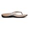 Vionic Bella - Women's Orthotic Thong Sandals - Aluminum Met - Right side