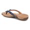 Vionic Bella - Women's Orthotic Thong Sandals - Navy Poppy - Back angle