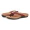 Vionic Bella - Women's Orthotic Thong Sandals - Syrah - pair left angle