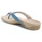 Vionic Bella - Women's Orthotic Thong Sandals - Larkspur - Back angle