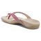 Vionic Bella - Women's Orthotic Thong Sandals - Rhubarb - Back angle
