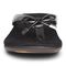 Vionic Bella - Women's Orthotic Thong Sandals - Black - 6 front view