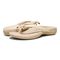 Vionic Bella - Women's Orthotic Thong Sandals - Semolina - pair left angle