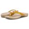 Vionic Bella - Women's Orthotic Thong Sandals - Sunflower - pair left angle